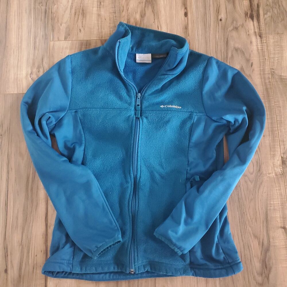 Columbia Teal Fleece jacket M